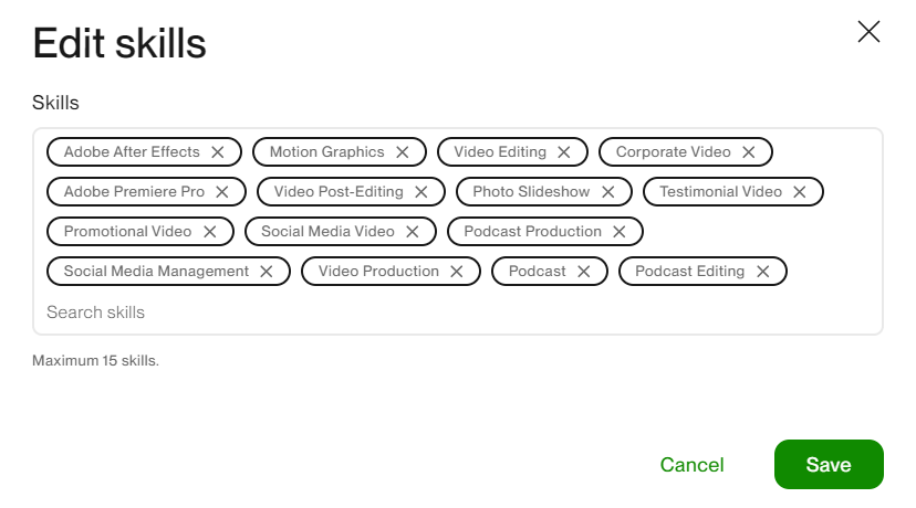 Upwork profile tips