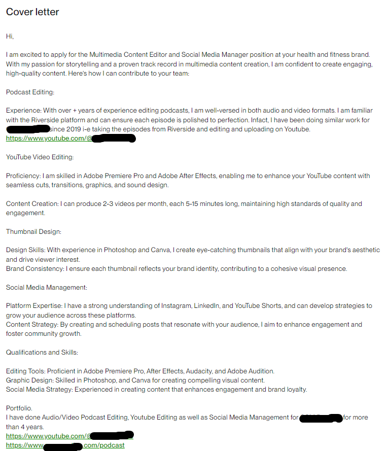 Upwork Proposal Samples